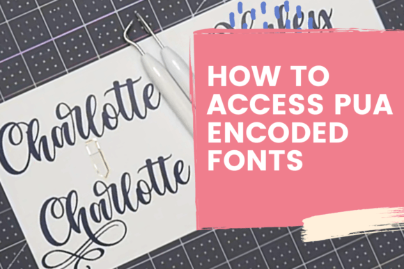 Download How to Access PUA Encoded Fonts - Pua encoded Collection